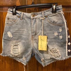 NWT Vintage Havana Jean shorts